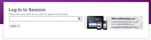 Blackboard Collab Log In